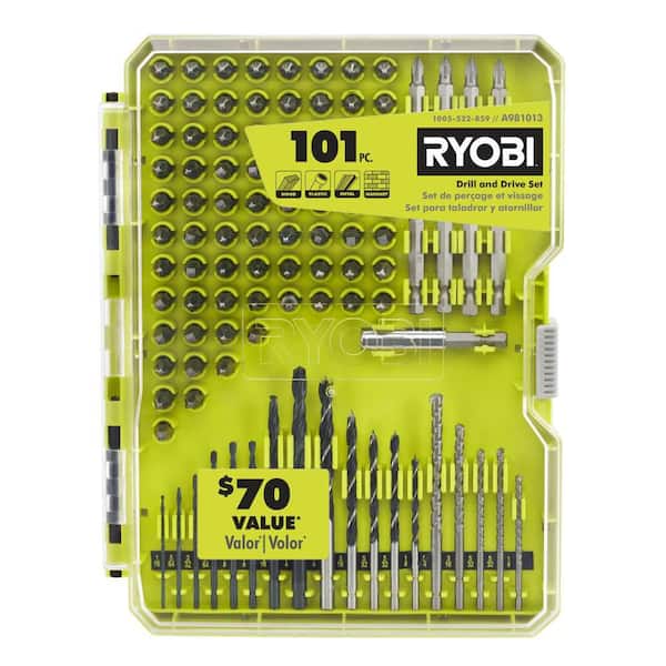 RYOBI 101-Piece Drill and Drive Set 