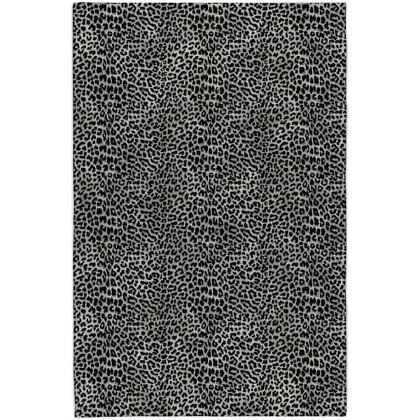 Dream Shag Premium Machine Washable Abstract ADS43 Shadow 8 ft. x 10 ft. Area Rug