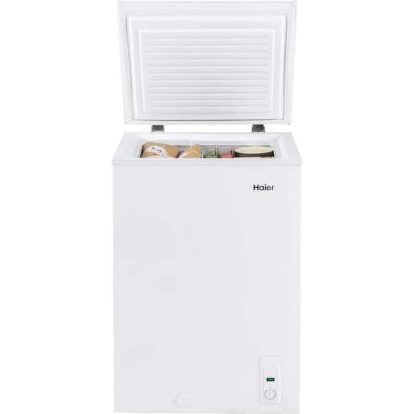 Haier 3.5 cu. ft. Chest Freezer in White HFC3501ACW - The Home Depot