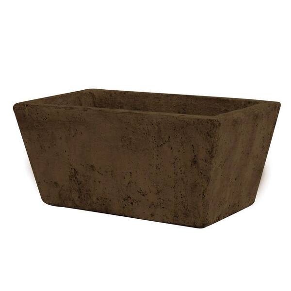 Syndicate 4-1/4 in. x 9-1/2 in. Cement Tapered Planter