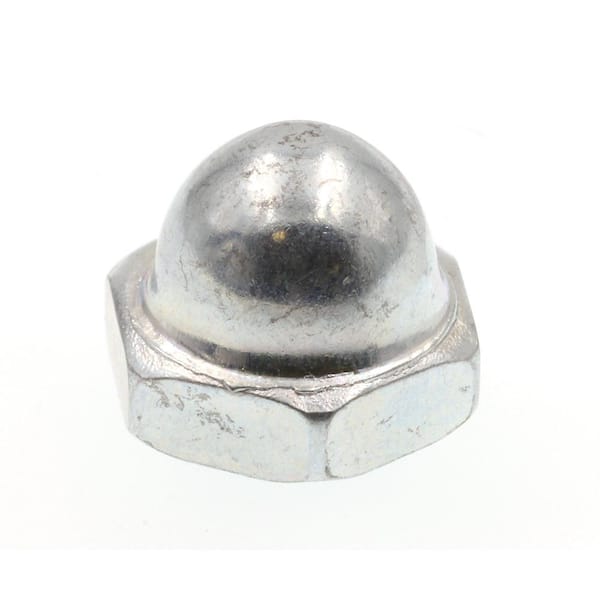 Prime-Line #10-24 Zinc Plated Steel Acorn Cap Nuts (50-Pack)