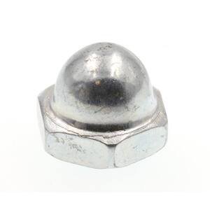 #10-24 Zinc Plated Steel Acorn Cap Nuts (50-Pack)