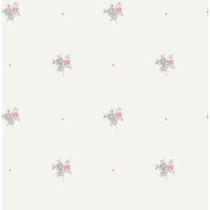 Little Posy Floral Paper Strippable Roll (Covers 56 sq. ft.)