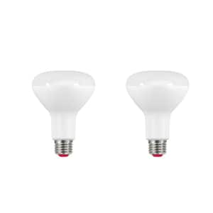 65-Watt Equivalent BR30 Dimmable CEC Smart Wireless LED Light Bulb Tunable White (2-Pack)