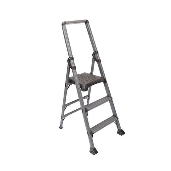 XTEND + CLIMB 3-Step Modstep Aluminum Step Ladder with 300 lb. Load Capacity Type IA Duty Rating