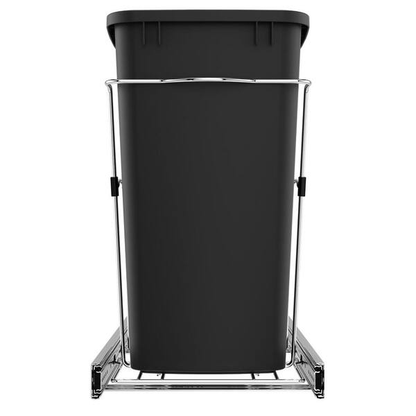 Rev-A-Shelf Double Pullout Trash Bin – 35 Quart Kitchen Cabinet Recycling System - View #8