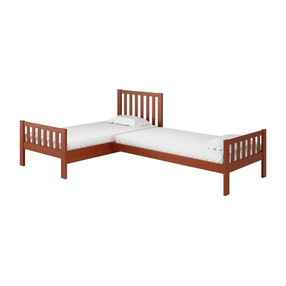 Reviews for Alaterre Furniture Aurora Chestnut Twin Corner Twin Wood