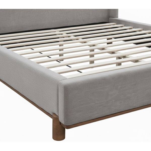 Acme Furniture Genoa Gray Wood Frame Eastern King Platform Bed