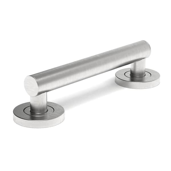 9 in. x 3 in. Stainless Steel Safety Grab Bar for Bath, Shower and Toilet (1-Pack)