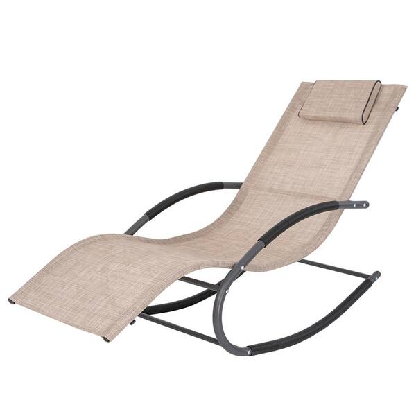Crestlive Products Metal Outdoor Rocking Chair