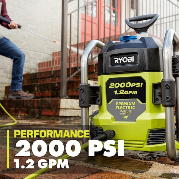 Ryobi 2000 psi electric power washer sale