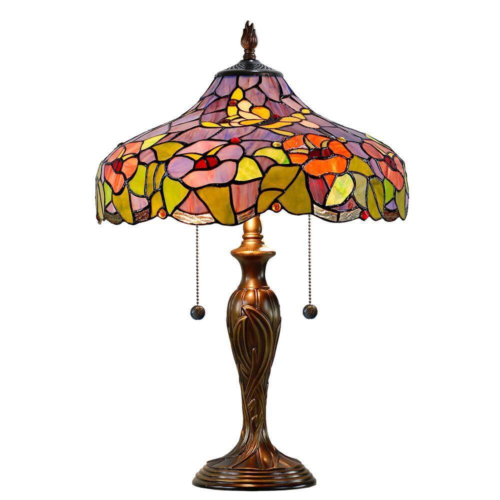 Dale Tiffany Toscany 23 in. Antique Bronze Table Lamp TT21196 - The ...