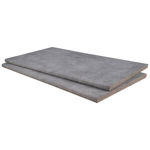 Beton Gray 0.79 in. x 13 in. x 24 in. Porcelain Pool Coping (26 Pieces/56.33 sq. ft./Pallet)