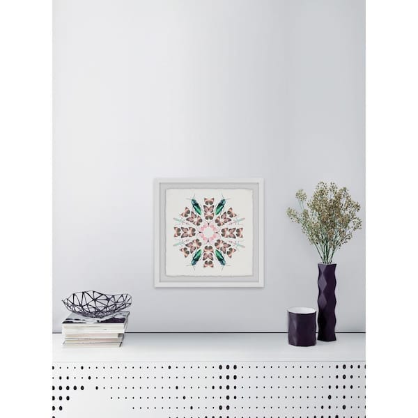 Unbranded 48 in. H x 48 in. W "Butterflies and Beetles" by Marmont Hill Framed Printed Wall Art