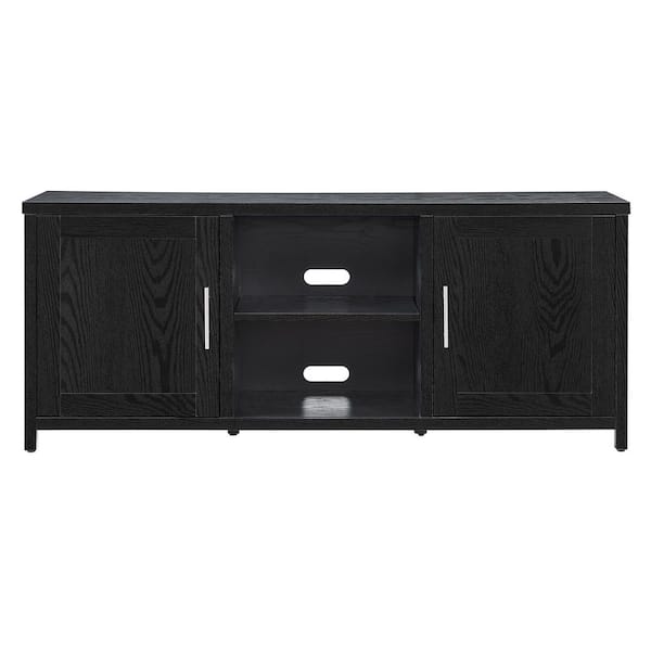 Meyer&Cross Strahm 58 in. Black Grain Rectangular TV Stand Fits TV's Up To 65 in.
