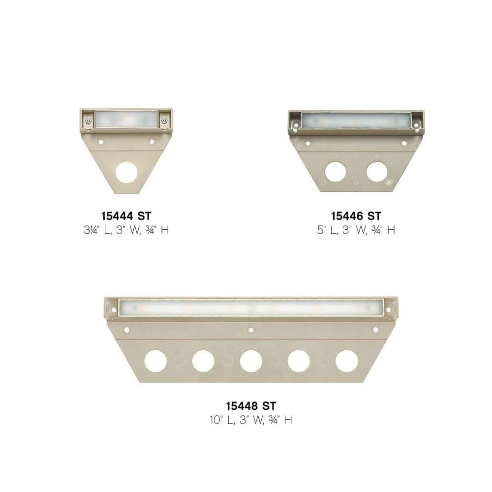Nuvi Titanium Finish 1.9W LED Landscape Deck Light