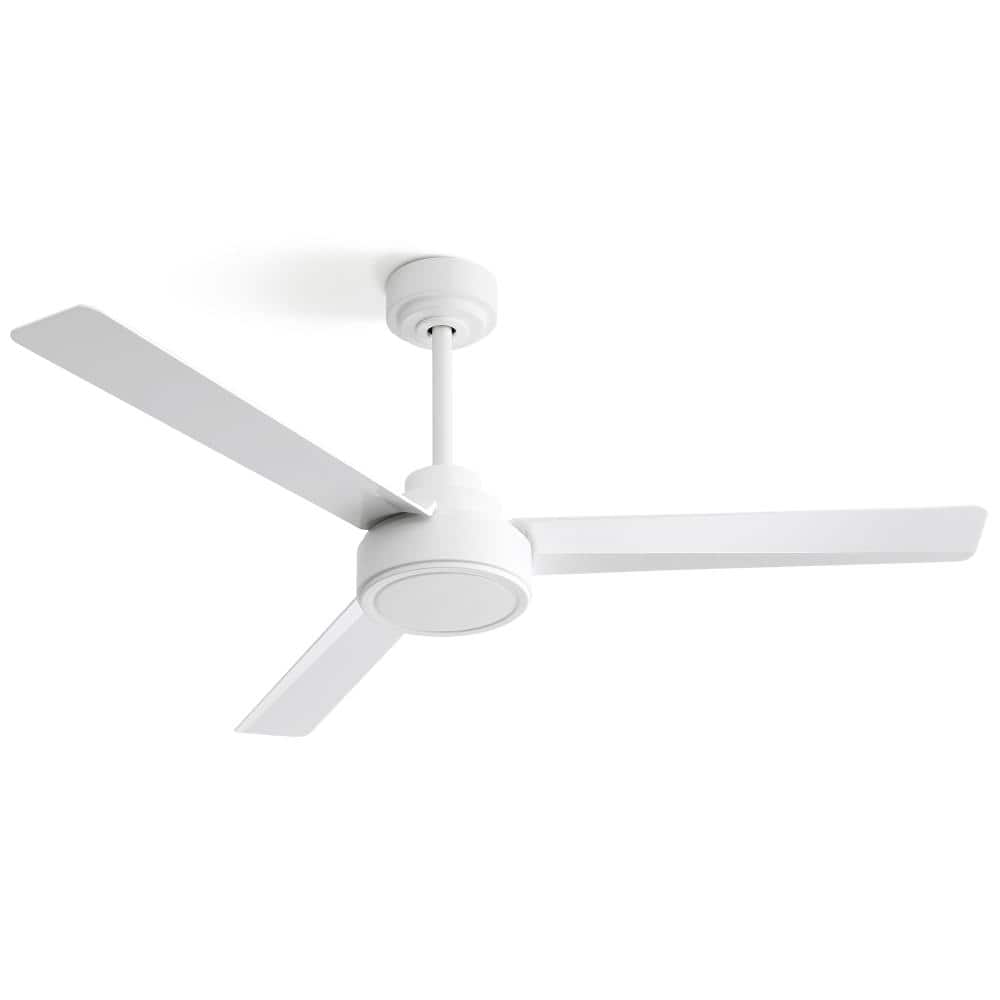 52 Faroomhouse Fan no light, Three ABS Blades, Remote 6Speed Reversible DC Motor White for Living room Kitchen Bedroom price history on PriceWatchPro