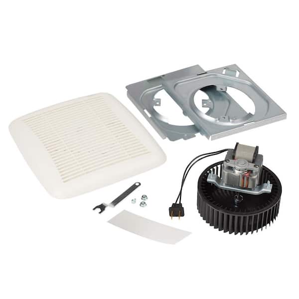 Broan-NuTone QuicKit 60 CFM 3.0 Sones Bathroom Replacement Motor and Grille/Cover