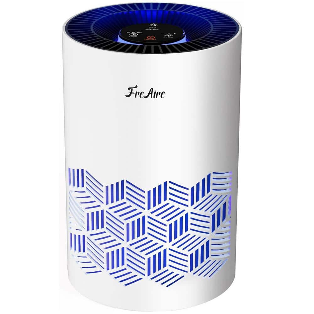 215 sq. ft. HEPA Air Purifier for Bedroom with RGB Lights, for Dust Pets, S