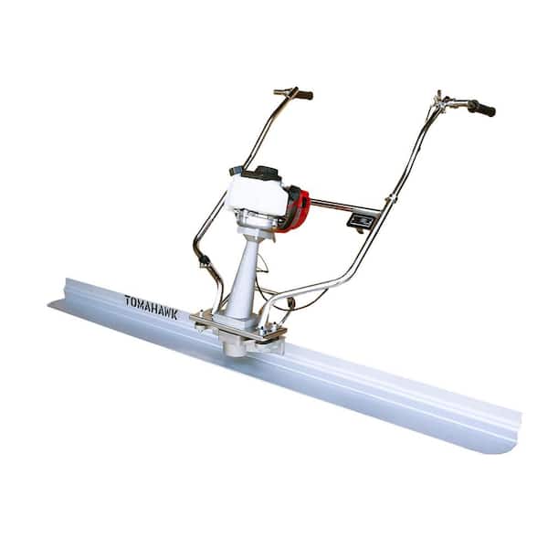 Tomahawk Power 14 ft. Blade and 1.6 HP Honda Gas Vibratory Concrete Power Screed
