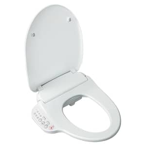 Massa Electric Bidet Seat for Elongated Toilets in White