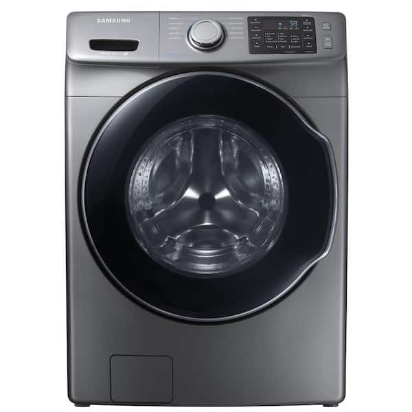 Samsung 4.5 cu. ft. High Efficiency Front Load Washer with Steam in Platinum, ENERGY STAR