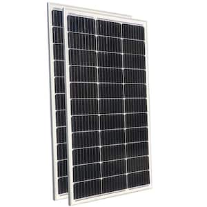 100-Watt Monocrystalline Solar Panel (2-Pieces)
