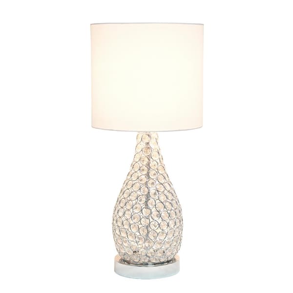 Cherie table lamp base with GA logo