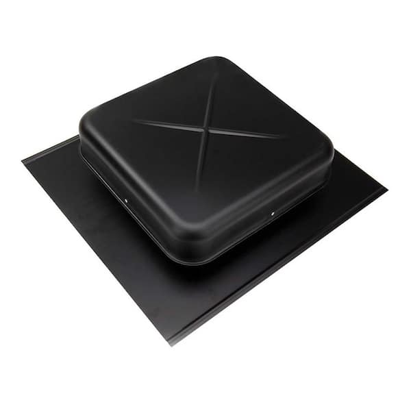 Gibraltar Building Products Galvanized Steel Roof Vent 38 sq. in. Net Free Area in Black