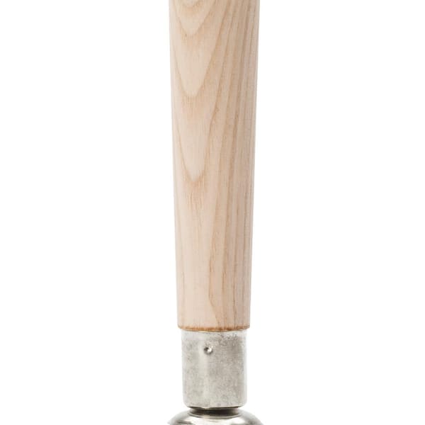 Waddell - 6 in. Round Taper Table Leg with Hanger Bolt - 1.5 in. Dia. Tapers to 0.875 in. - Unfinished Hardwood - Self Leveling