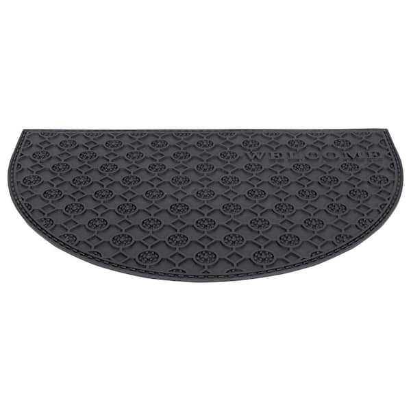 Ottomanson Waterproof, Low Profile, Non-Slip Circles Indoor/Outdoor Rubber  Doormat, 18 x 28(1 ft. 6 in. x 2 ft. 4 in.), Gold PD3011-18X28 - The Home  Depot