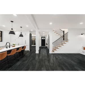 Anastasia Anthracite 12 in. x 24 in. Polished Porcelain Floor and Wall Tile (512 sq. ft./Pallet)