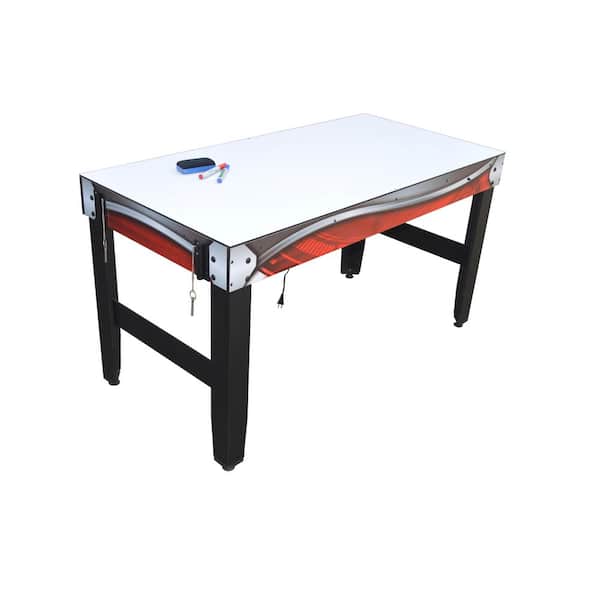 Hathaway Hat Trick 4 ft. Air Hockey Table BG1015H - The Home Depot