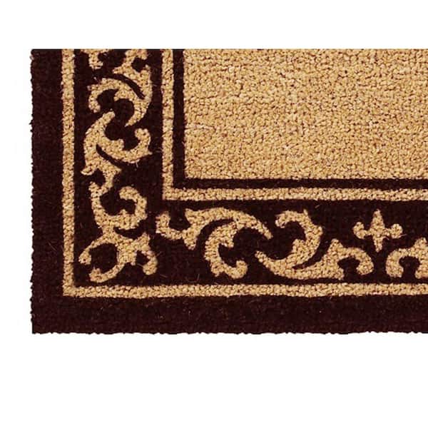 Kendall 36 in. x 72 in. B Monogrammed Door Mat