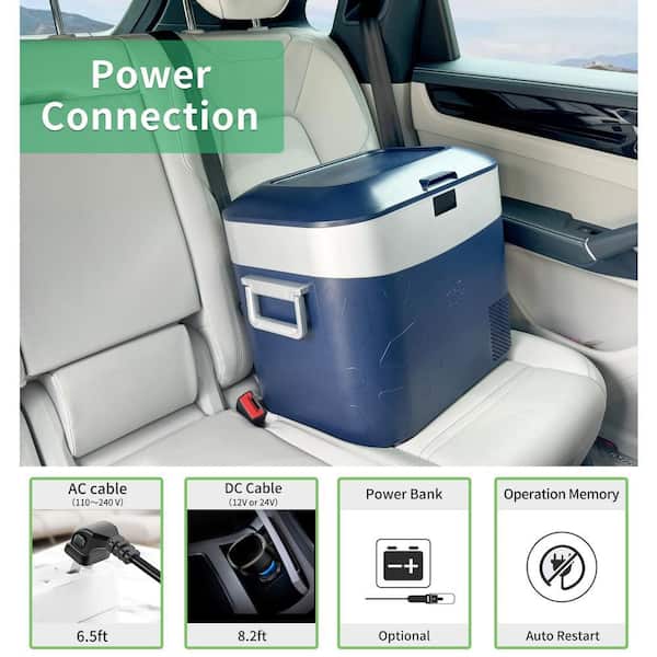Justincity 23 qt. Portable Electric Cooler Freezer Compressor