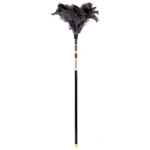 Ostrich Feather Duster Combo With 3 ft. to 6 ft. Twist-Lok-Thread Extension Pole