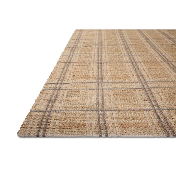 Chris Love Julia Judy Natural/Stone 7 ft. 9 in. x 9 ft. 9 in.  Contemporary Area Rug