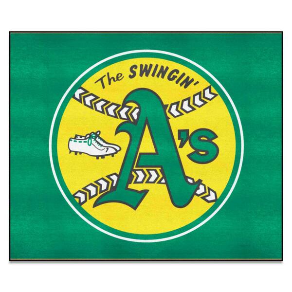 FANMATS Oakland Athletics Tailgater Rug - 5ft. x 6ft.