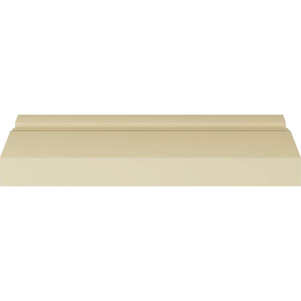 Hampton 94.5" White Polyurethane Crown Moulding