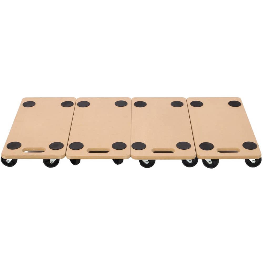 Furniture Moving Dolly, Heavy Duty Wood Rolling Mover with Wheels, Holds 500 lbs. (4-Piece 22.8 in. x 11.2 in. Platform) price history on PriceWatchPro