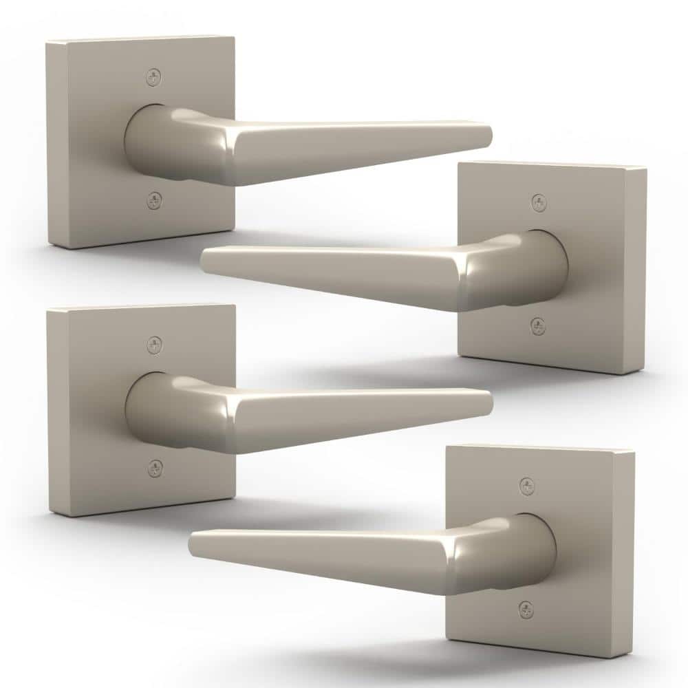 Schein Dummy Door Handles - 4 Pack, Satin Nickel price history on PriceWatchPro