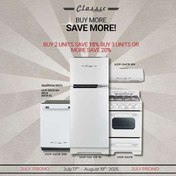Classic Retro 30" 5 Burner Element Freestanding Electric Range with Convection Oven in. Midnight Black