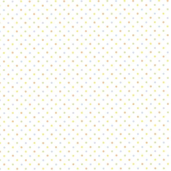 Chesapeake Lilli Orange Happy Dots Wallpaper