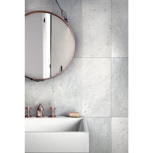 Gray 12 in. x 24 in. Honed Marble Subway Floor and Wall Tile (10 sq. ft./Case)