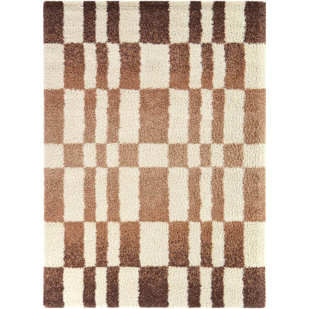 Hayward Pink 8 ft. x 10 ft. Geometric Area Rug price history on PriceWatchPro