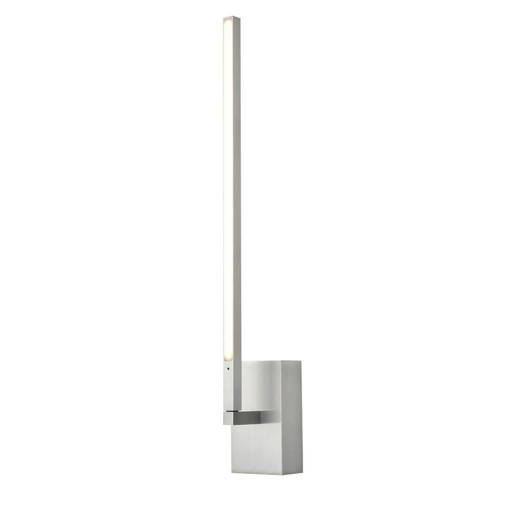 Pandora 18-in 1 Light 15-Watt Brushed Nickel Integrated LED Wall Sconce price history on PriceWatchPro