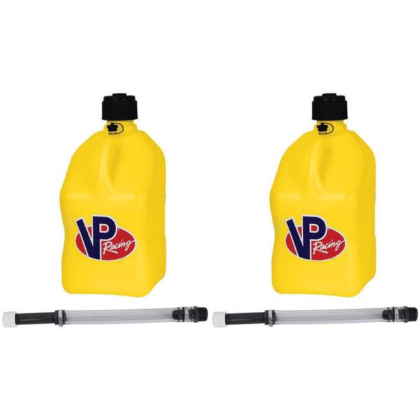 Unbranded 5 Gal. Motorsport Racing Utility Jug and 14 in. Hose (2-Pack)