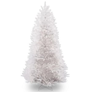 6.5 ft. Dunhill White Fir Tree with Clear Lights