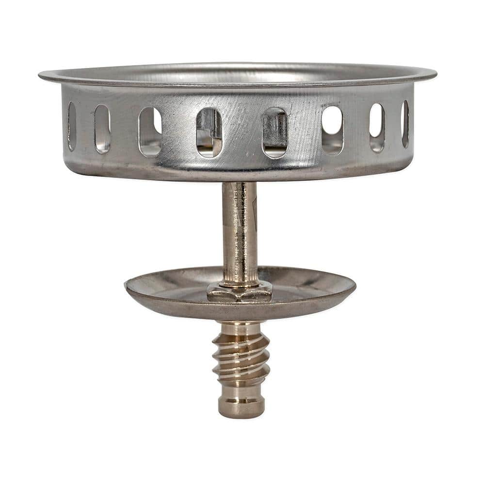 Stainless Steel Kitchen Sink Strainer with Threaded Post