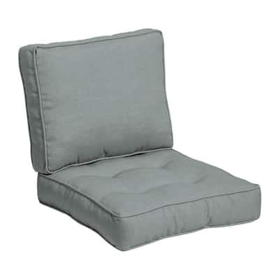 grey outdoor chair pads